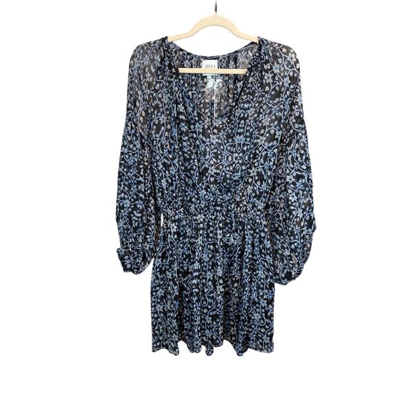 $410 Misa Los Angeles Karlina Mini Dress-Nightshade Flora XS - Picture 4 of 7